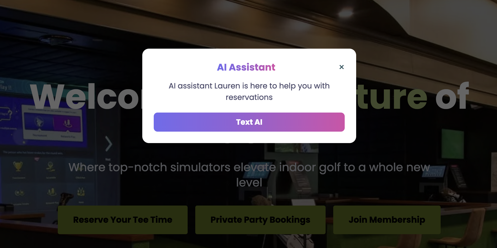 Booking confirmation